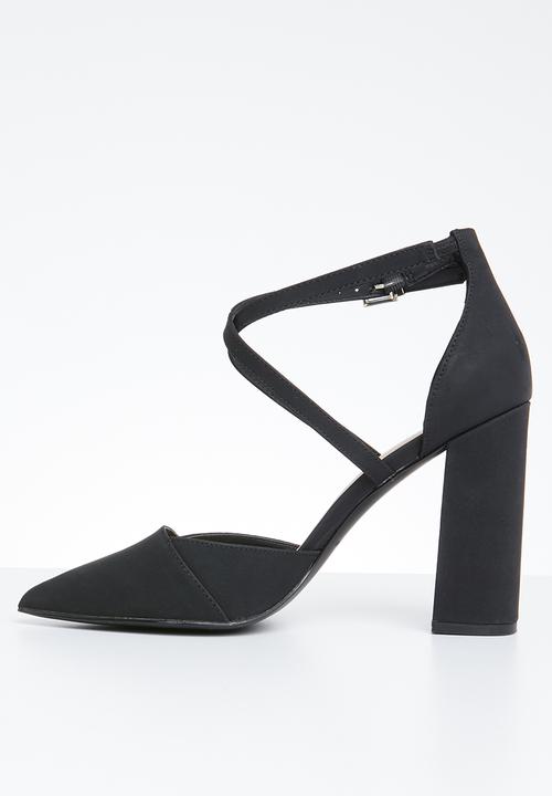 Call It Spring - Pointed toe block heel - black
