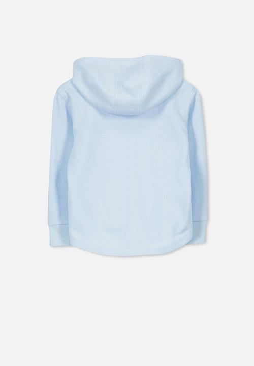 Cotton On - Hayden hooded top - blue
