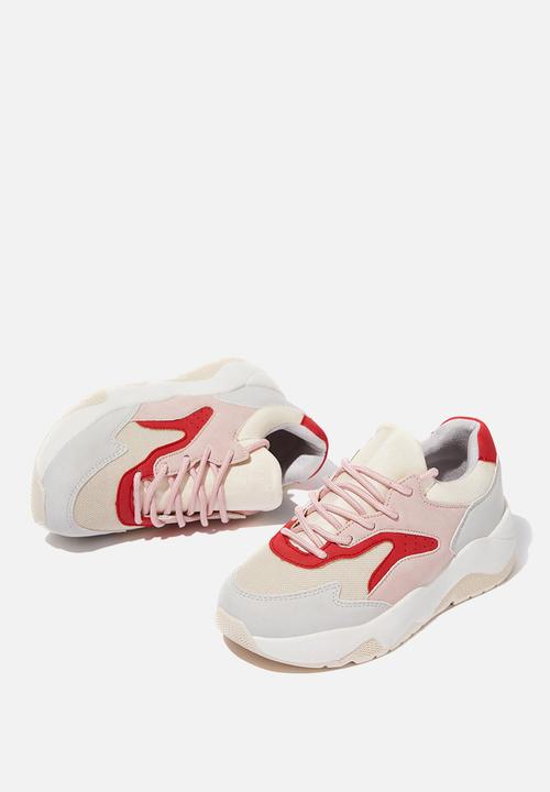 Cotton On - Chunky lace up trainer - multi