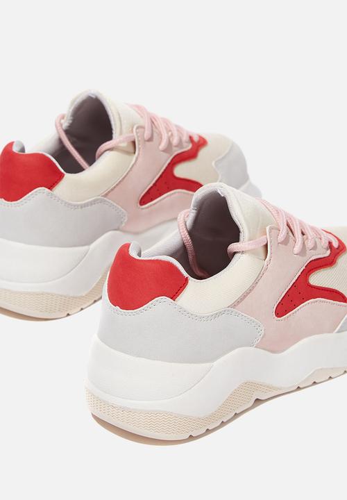 Cotton On - Chunky lace up trainer - multi