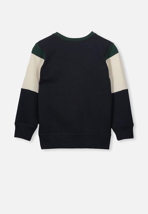 Cotton On - Martin crew jumper - multi