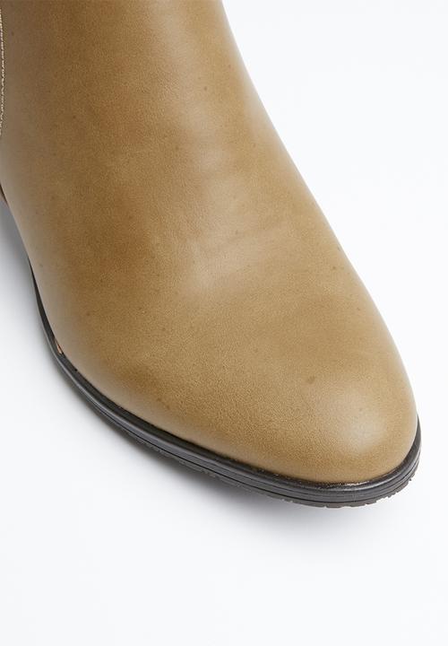 Butterfly Feet - Faux leather ankle boot - brown