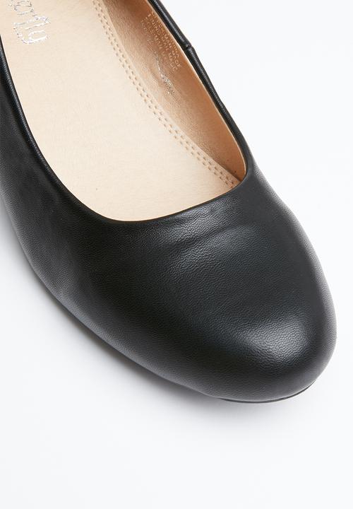 Butterfly Feet - Mina wedge - black