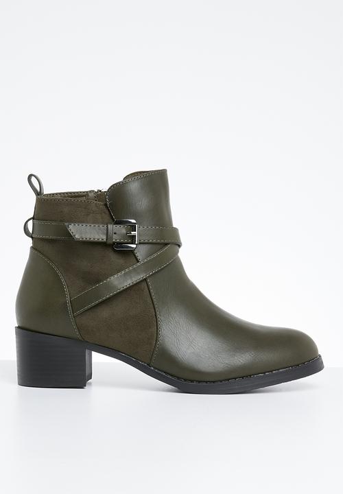 Butterfly Feet - Kaelyn boot - khaki