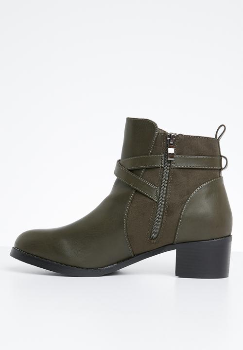 Butterfly Feet - Kaelyn boot - khaki