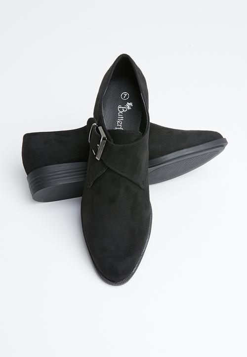 Butterfly Feet - Dyanna brogue - black