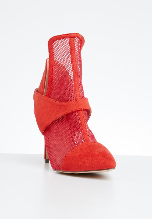 Miss Black - Lee heel - tangerine