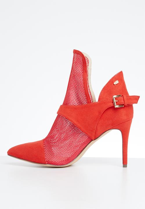 Miss Black - Lee heel - tangerine