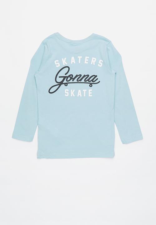 Cotton On - Tom long sleeve tee - blue