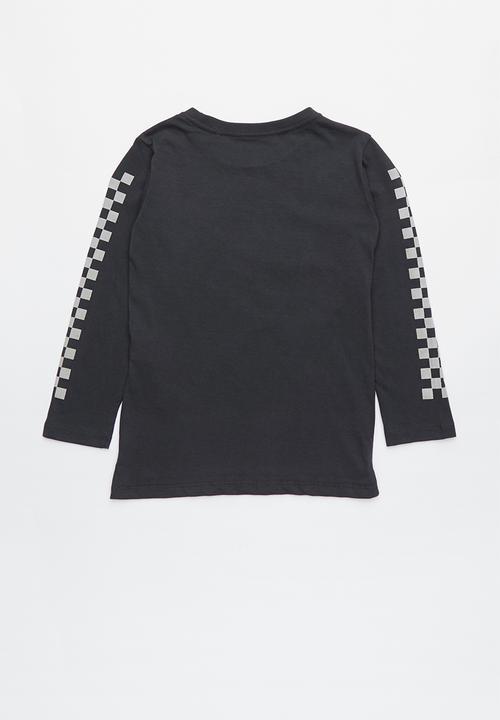 Cotton On - Tom long sleeve tee - black