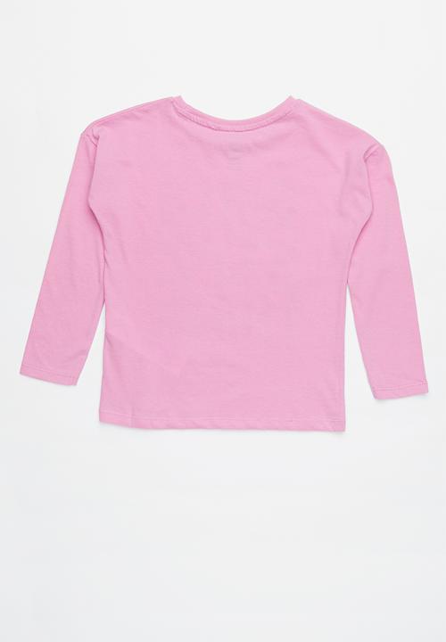 Cotton On - Long sleeve tee - pink