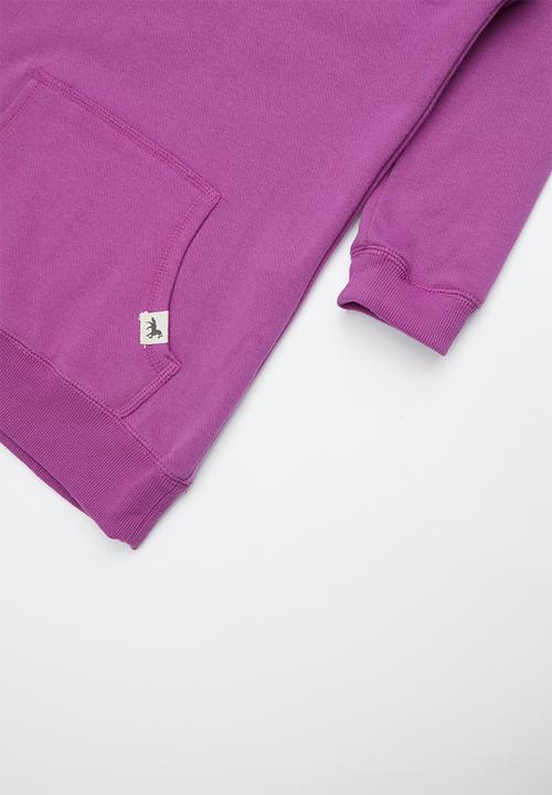 Cotton On - Long sleeve hood dress - purple