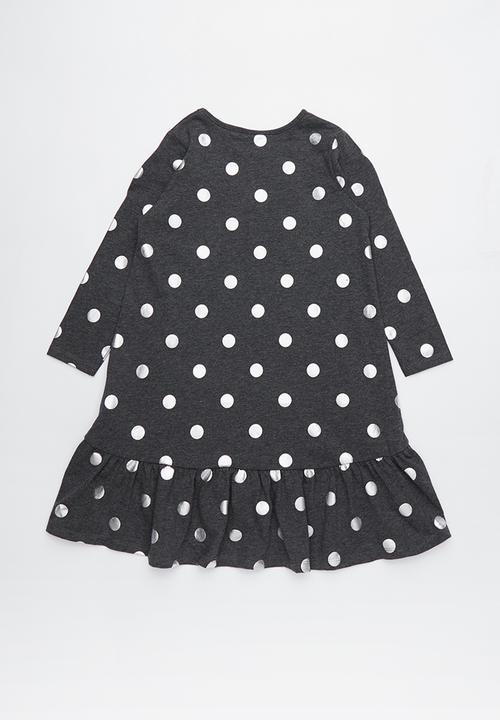Cotton On - Joss long sleeve dress - grey