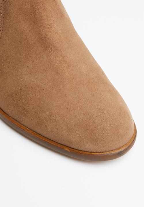 ALDO - Astima suede boot - beige