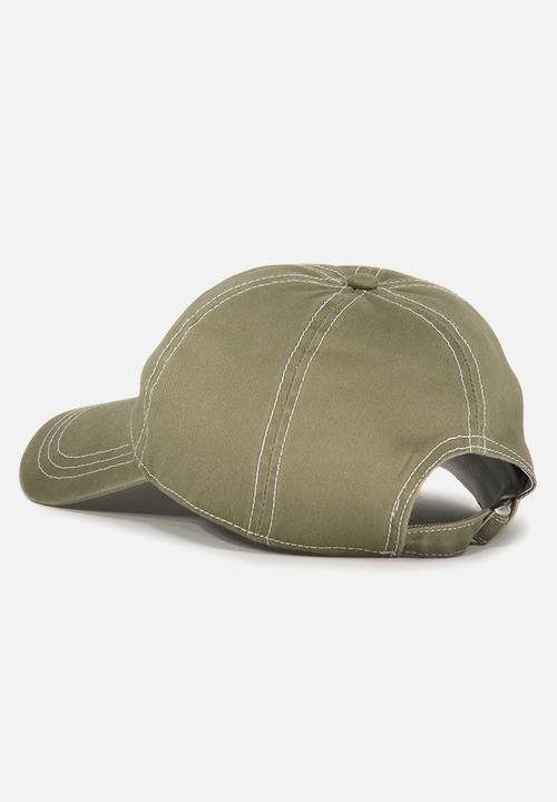 Cotton On - Kaia cap - green & white 