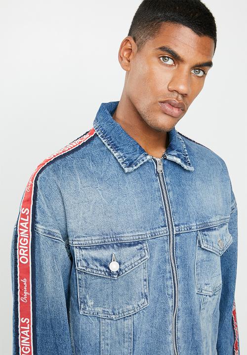 Jack & Jones - Earl oversized jacket - blue