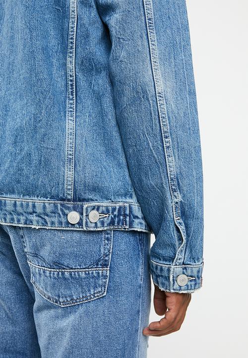 Jack & Jones - Earl oversized jacket - blue