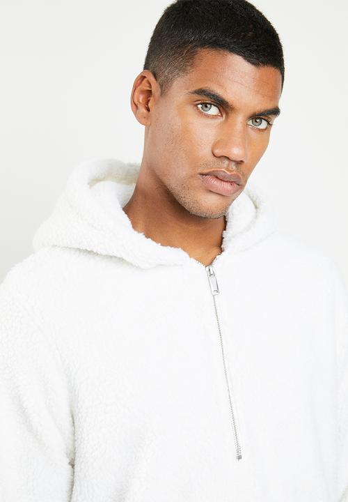 Jack & Jones - Teddy sweater - white