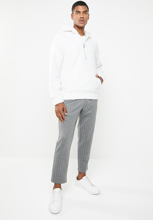 Jack & Jones - Teddy sweater - white
