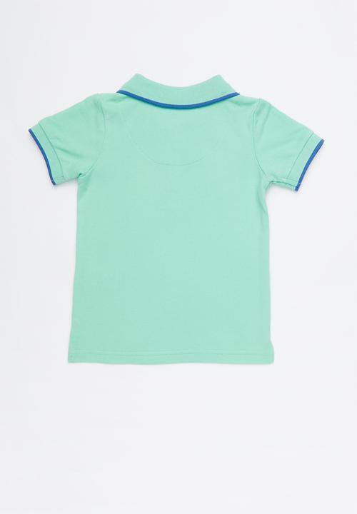 Cotton On - Hugo polo tee - green