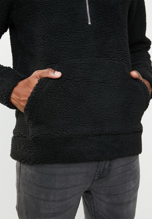 Jack & Jones - Teddy sweater - black