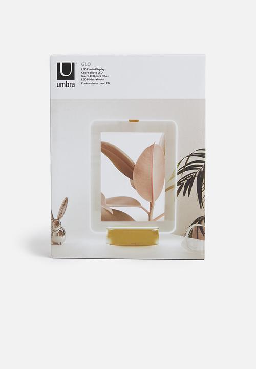 Umbra - Glo led photo display - matte brass
