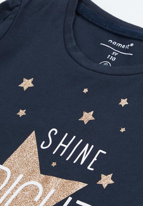Name It - Kids girls star ls top - multi
