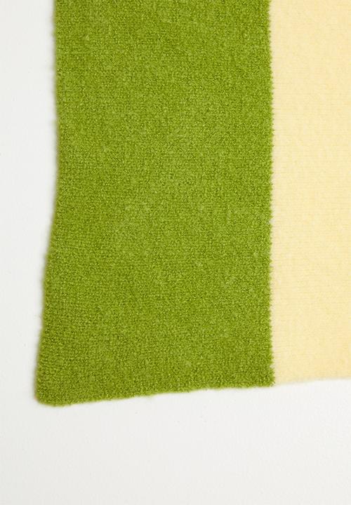 Superbalist - Colourblock brushed scarf - multi