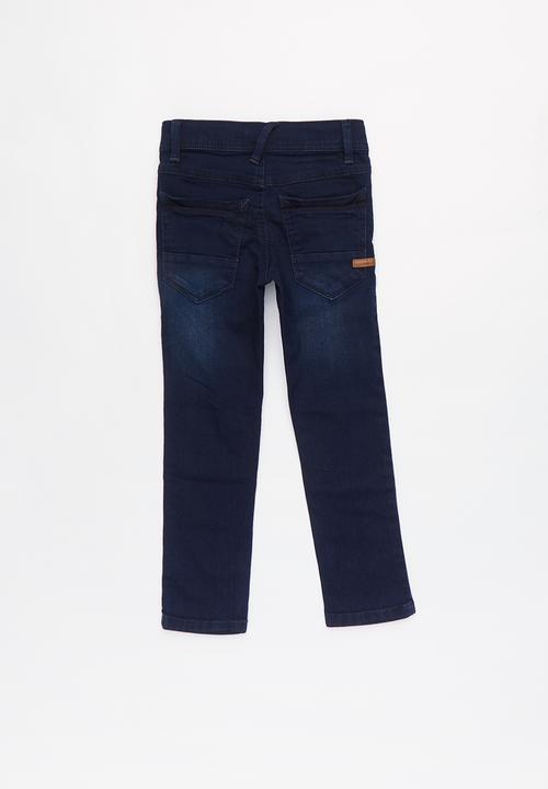 Name It - Silas denim long pants - dark blue 