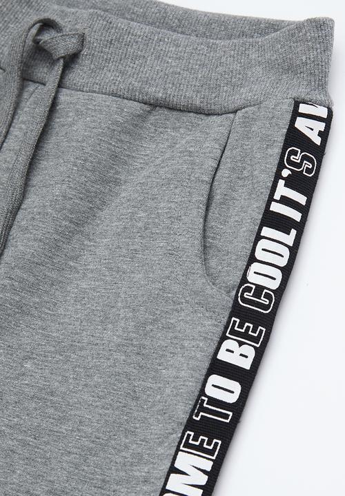 Name It - Kids boys ramon sweat pants - grey