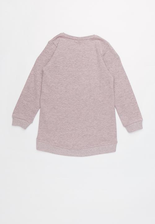 Name It - Kids girls tunic sweat top - pink 