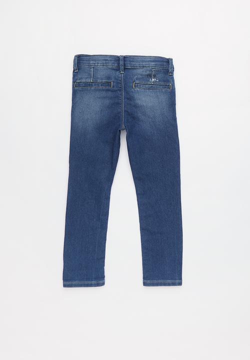 Name It - Kids boys slim denim pants - blue
