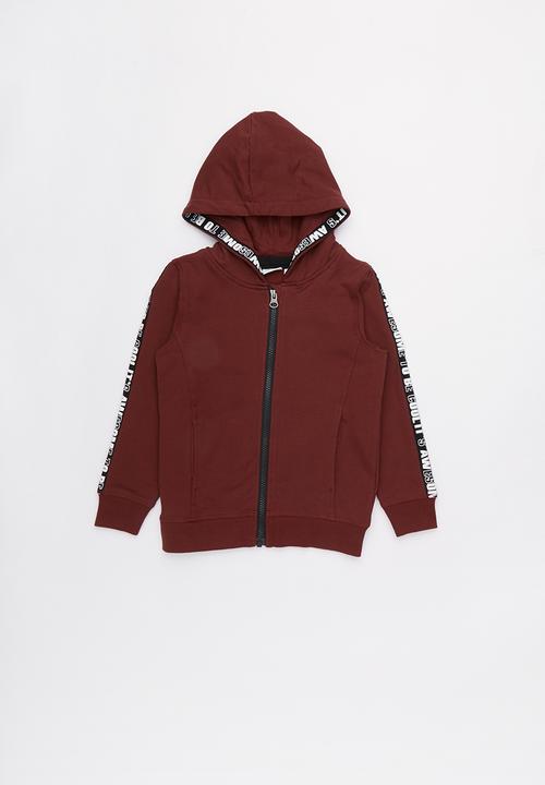 maroon hoodie kids