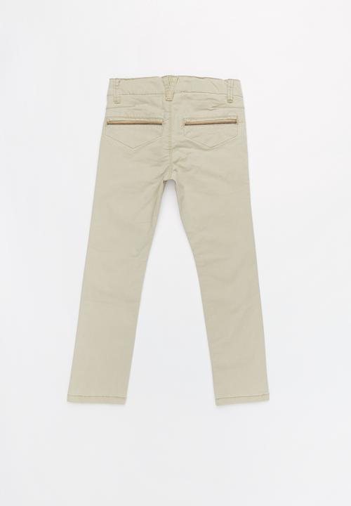 Name It - Timber slim chino pants - neutral