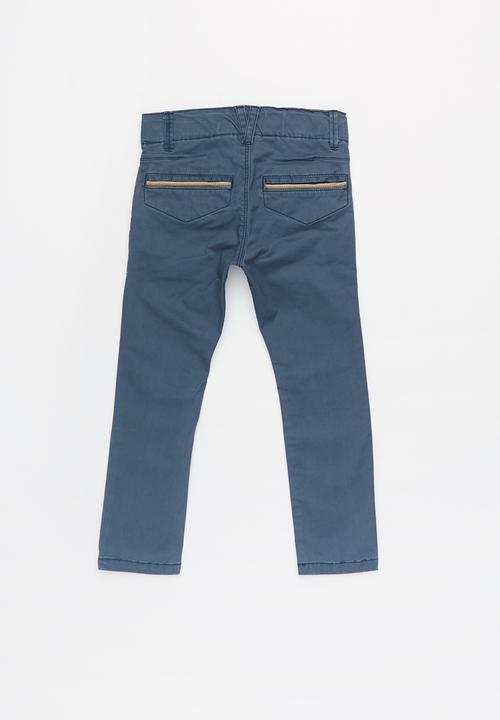 Name It - Timber slim chino pants - blue
