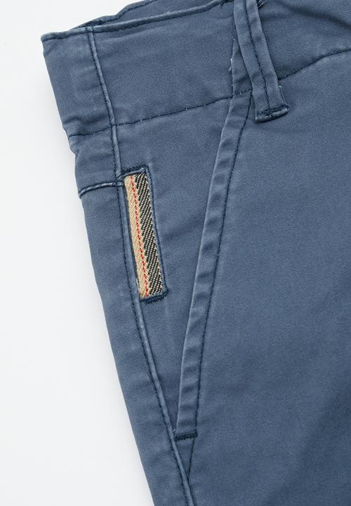Name It - Timber slim chino pants - blue