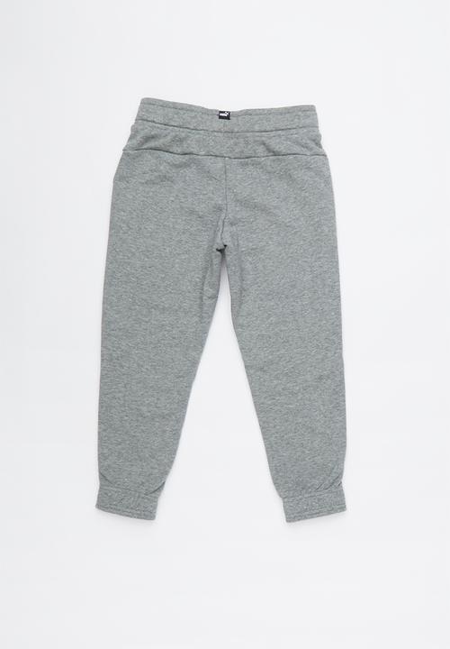 PUMA - ESS logo sweat pants - grey 