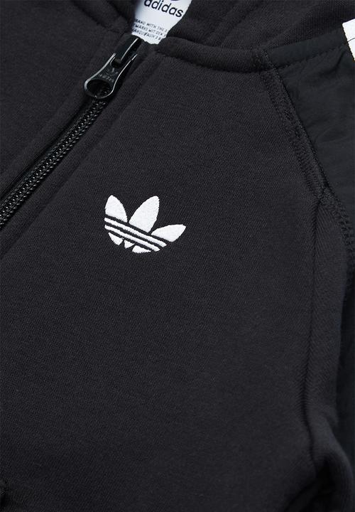 adidas Originals - Radkin tracksuit  - black & white