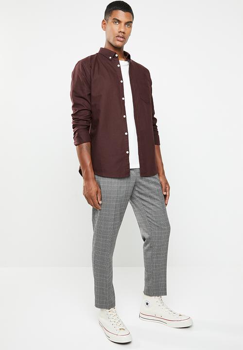 New Look - Harold check chino - multi