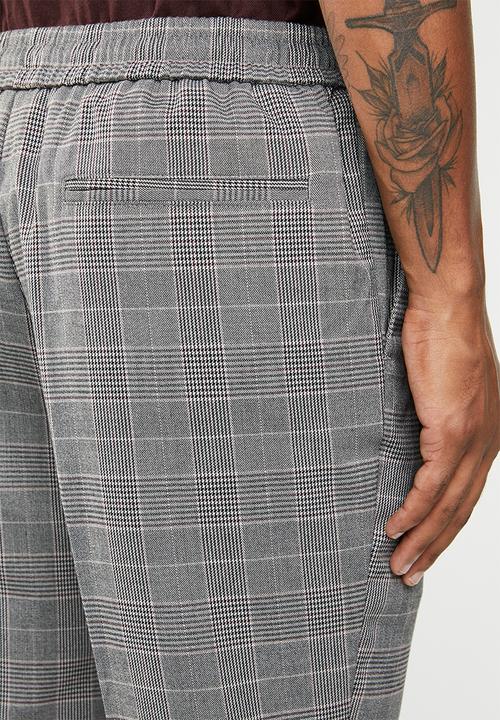 New Look - Harold check chino - multi