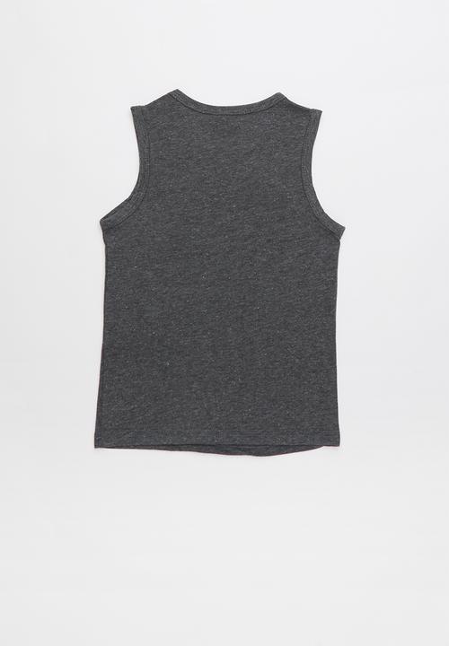 Pop Candy - Printed vest - grey
