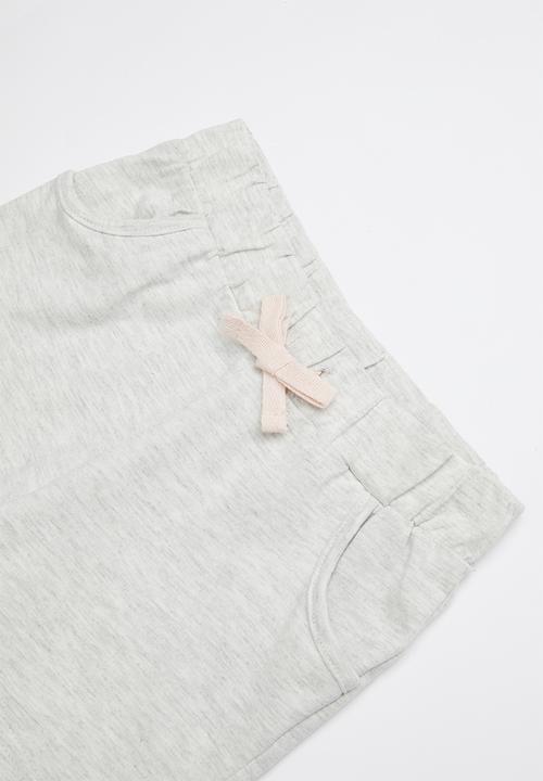 Pop Candy - Elasticated shorts - grey