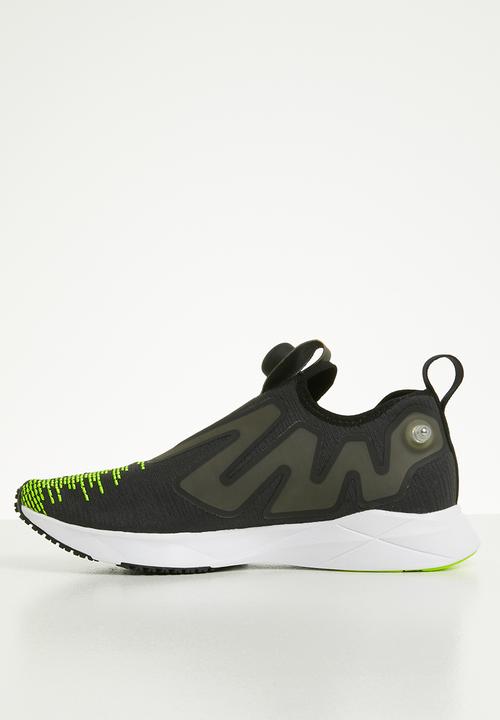 Reebok - Pump supreme emb - black/cold grey7r/white/neon lime