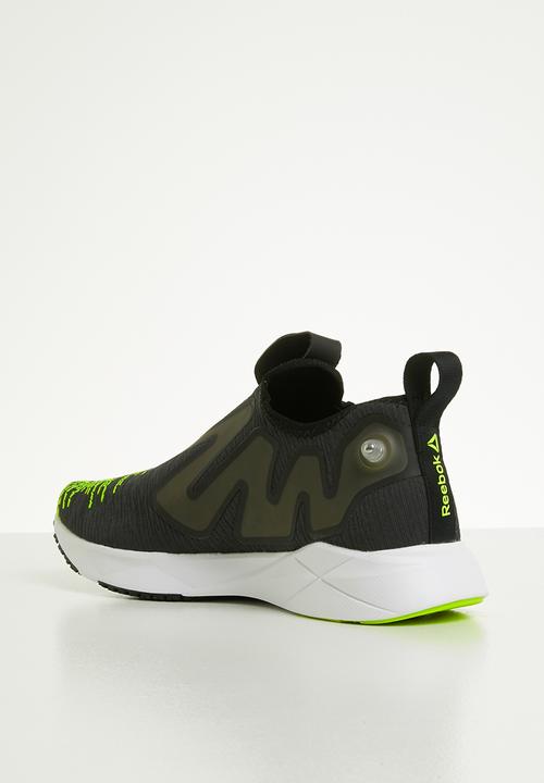 Reebok - Pump supreme emb - black/cold grey7r/white/neon lime