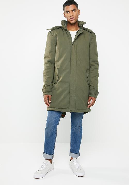 Superbalist - Padded parka jacket - green