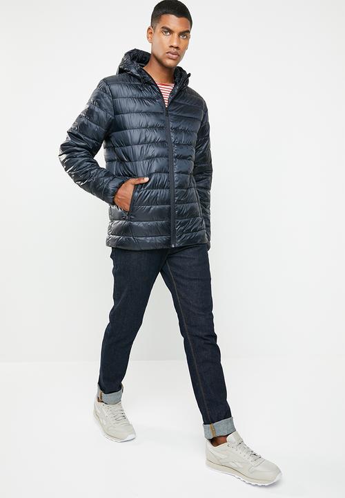 Only & Sons - Hooded puffer - navy 