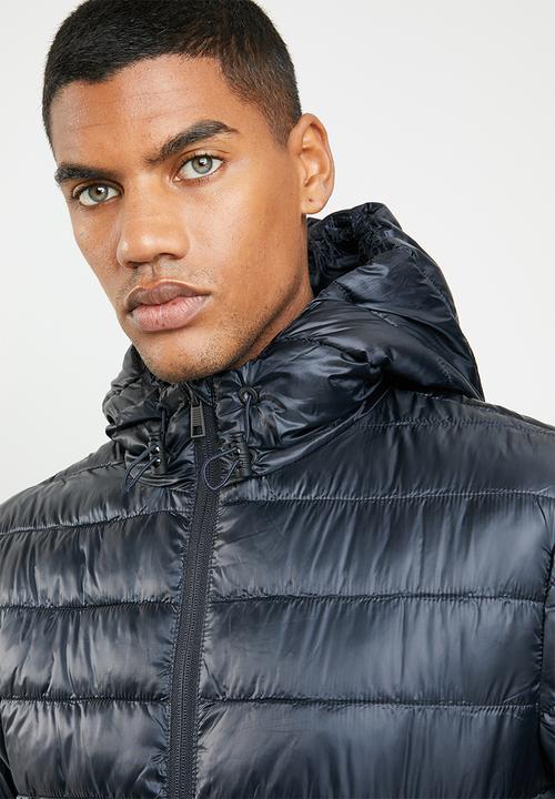Only & Sons - Hooded puffer - navy 