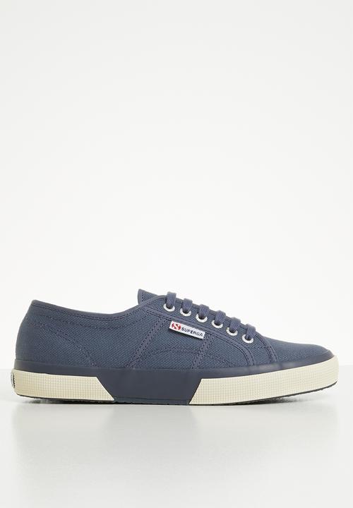 SUPERGA - 2750 contrast bumper canvas lo mens - l62 blue shadow/o/wht			