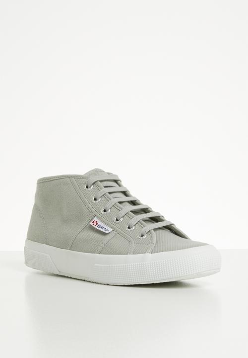 SUPERGA - 2754 cotu classic canvas mid boot - Lt Grey/White		