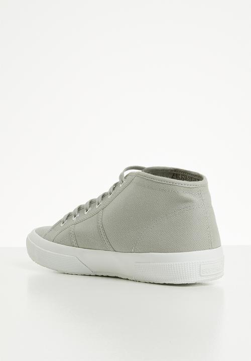 SUPERGA - 2754 cotu classic canvas mid boot - Lt Grey/White		